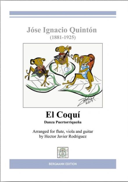 Capa da partitura Hamburger Sonata